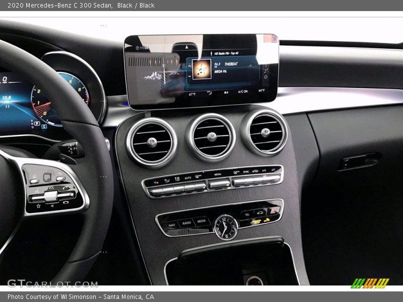Black / Black 2020 Mercedes-Benz C 300 Sedan
