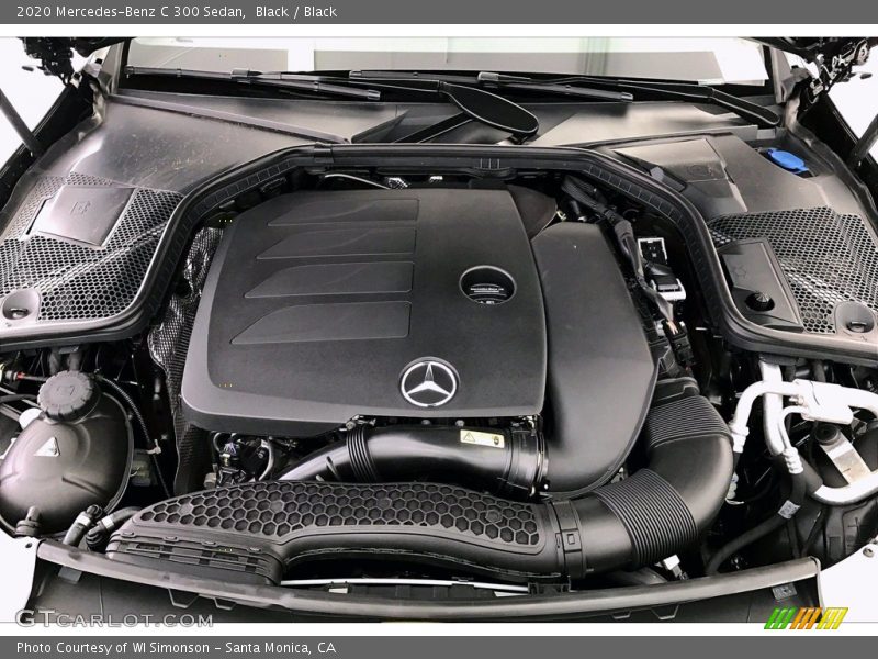 Black / Black 2020 Mercedes-Benz C 300 Sedan