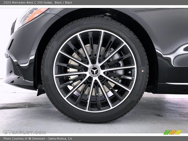 Black / Black 2020 Mercedes-Benz C 300 Sedan