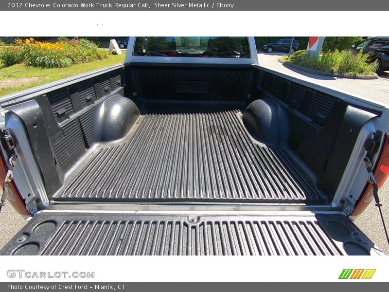 Sheer Silver Metallic / Ebony 2012 Chevrolet Colorado Work Truck Regular Cab