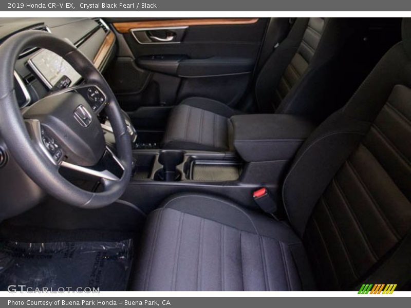 Crystal Black Pearl / Black 2019 Honda CR-V EX