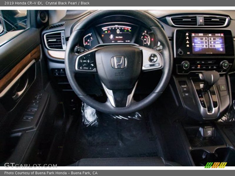 Crystal Black Pearl / Black 2019 Honda CR-V EX