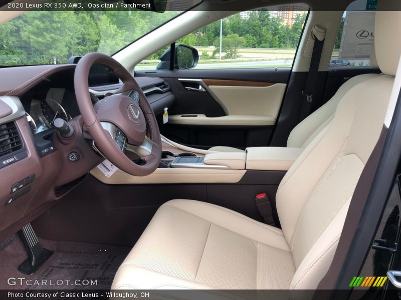 Obsidian / Parchment 2020 Lexus RX 350 AWD