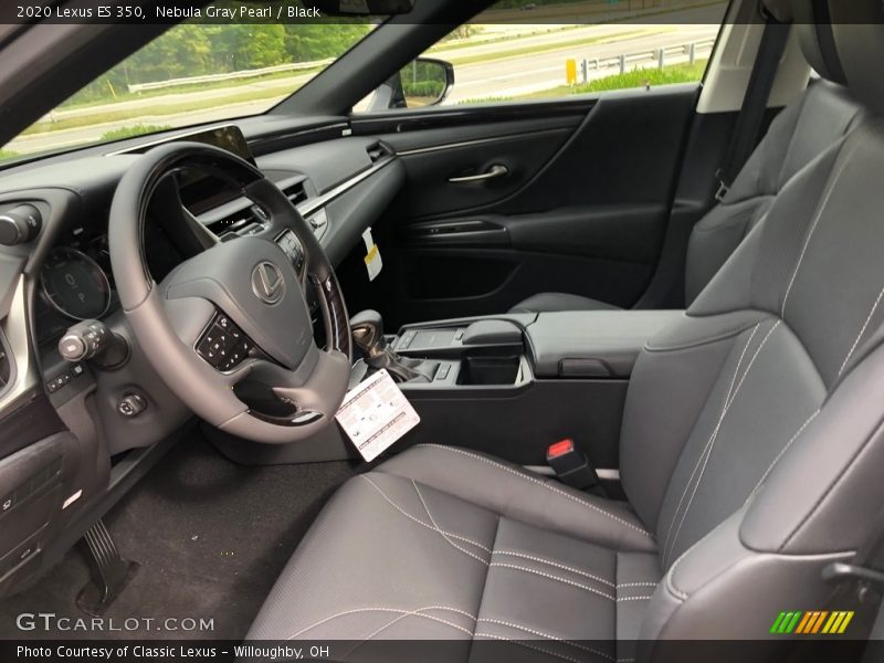 Front Seat of 2020 ES 350