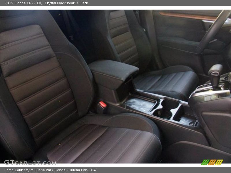 Crystal Black Pearl / Black 2019 Honda CR-V EX