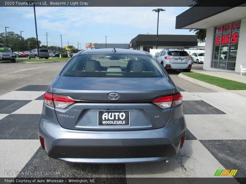 Blueprint / Light Gray 2020 Toyota Corolla LE