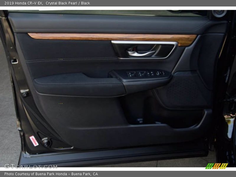 Crystal Black Pearl / Black 2019 Honda CR-V EX