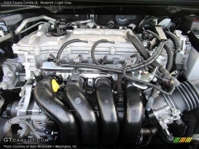 Blueprint / Light Gray 2020 Toyota Corolla LE
