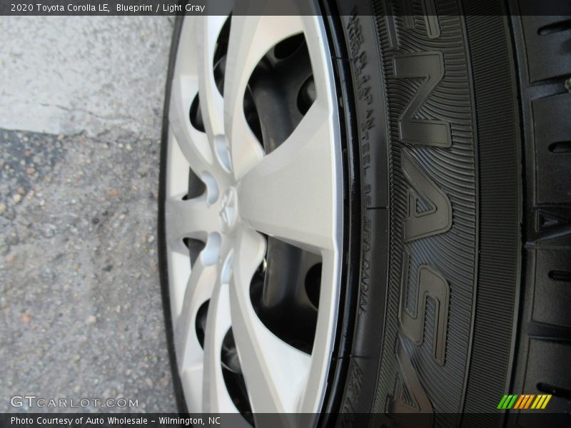 Blueprint / Light Gray 2020 Toyota Corolla LE