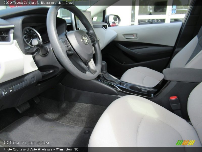 Blueprint / Light Gray 2020 Toyota Corolla LE