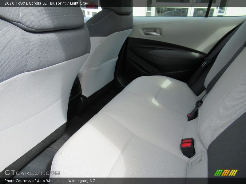 Blueprint / Light Gray 2020 Toyota Corolla LE