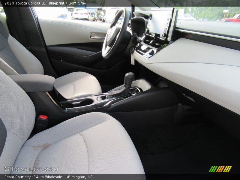 Blueprint / Light Gray 2020 Toyota Corolla LE