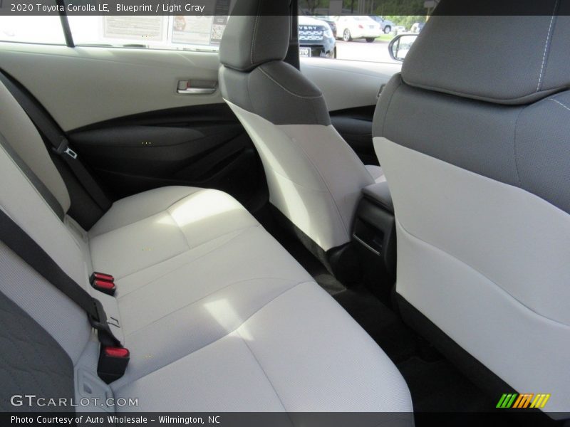 Blueprint / Light Gray 2020 Toyota Corolla LE