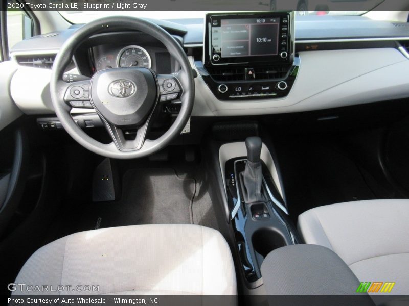 Blueprint / Light Gray 2020 Toyota Corolla LE
