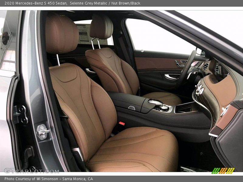 Selenite Grey Metallic / Nut Brown/Black 2020 Mercedes-Benz S 450 Sedan