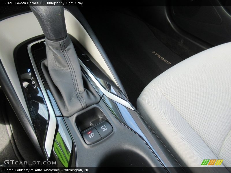 Blueprint / Light Gray 2020 Toyota Corolla LE