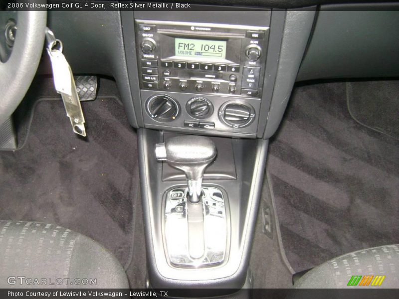 Reflex Silver Metallic / Black 2006 Volkswagen Golf GL 4 Door