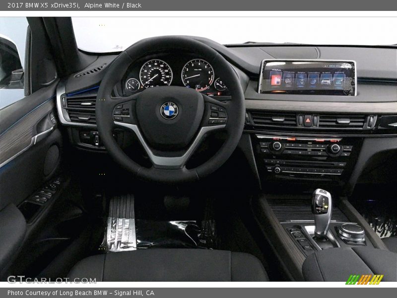 Alpine White / Black 2017 BMW X5 xDrive35i