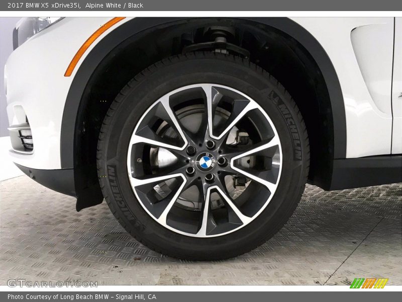 Alpine White / Black 2017 BMW X5 xDrive35i