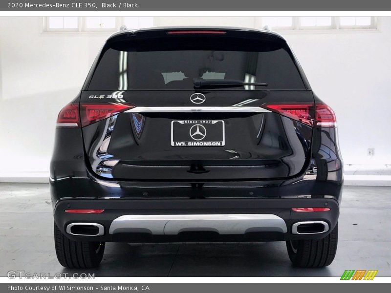 Black / Black 2020 Mercedes-Benz GLE 350