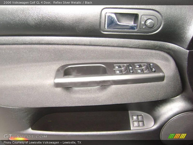 Reflex Silver Metallic / Black 2006 Volkswagen Golf GL 4 Door