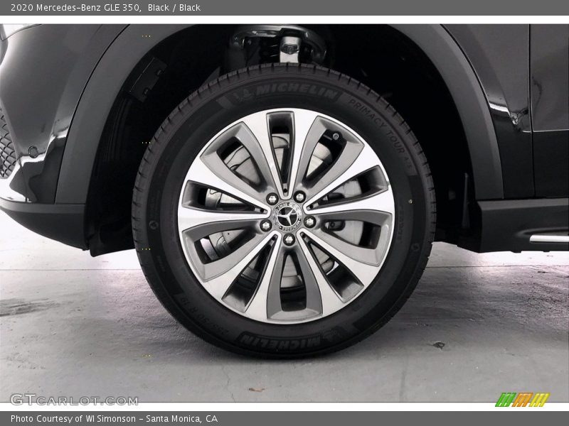 Black / Black 2020 Mercedes-Benz GLE 350