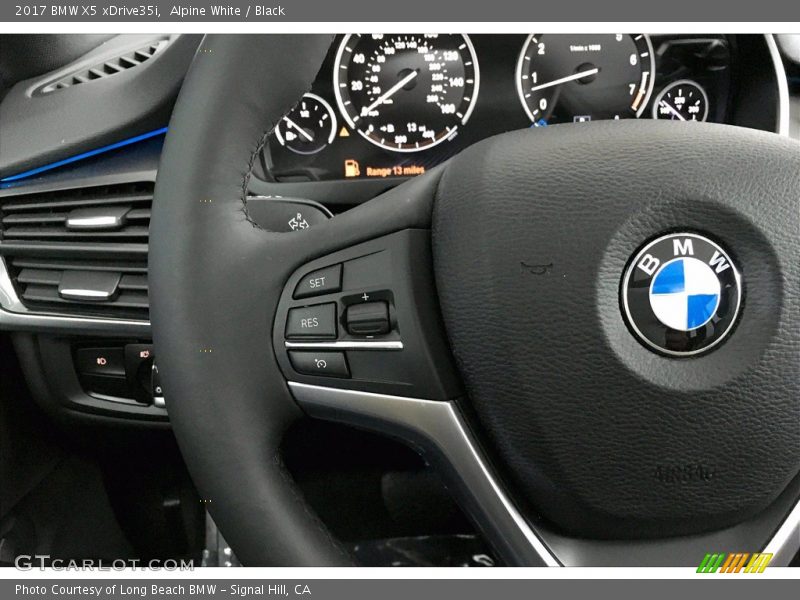 Alpine White / Black 2017 BMW X5 xDrive35i