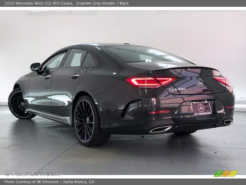 Graphite Gray Metallic / Black 2020 Mercedes-Benz CLS 450 Coupe