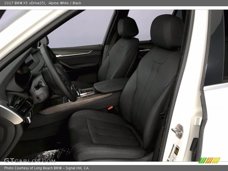 Alpine White / Black 2017 BMW X5 xDrive35i