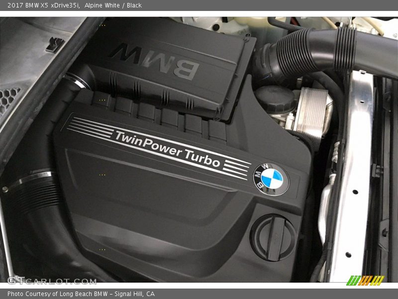 Alpine White / Black 2017 BMW X5 xDrive35i
