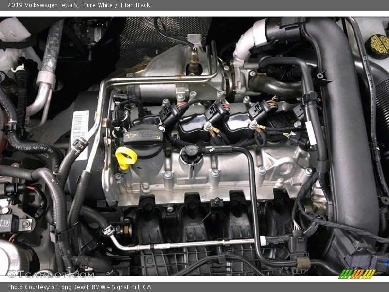 Pure White / Titan Black 2019 Volkswagen Jetta S