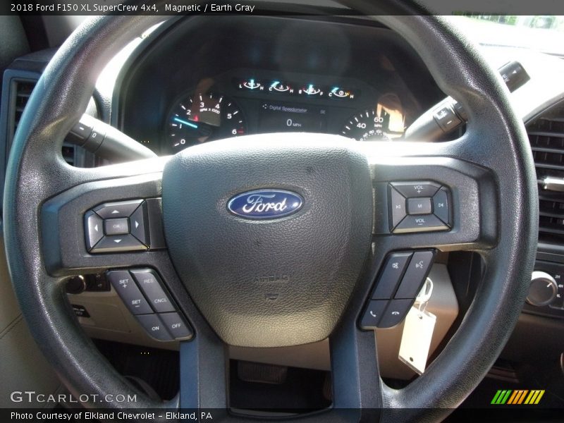 Magnetic / Earth Gray 2018 Ford F150 XL SuperCrew 4x4