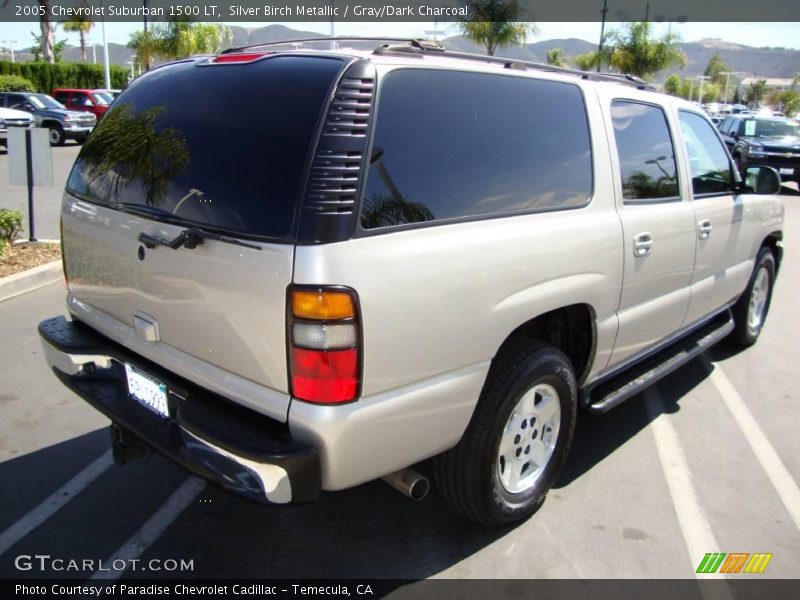 Silver Birch Metallic / Gray/Dark Charcoal 2005 Chevrolet Suburban 1500 LT