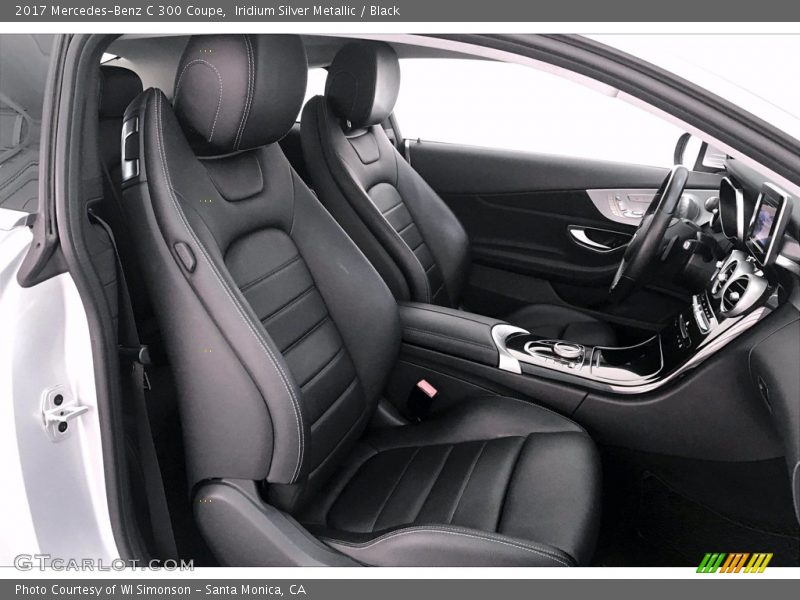 Iridium Silver Metallic / Black 2017 Mercedes-Benz C 300 Coupe