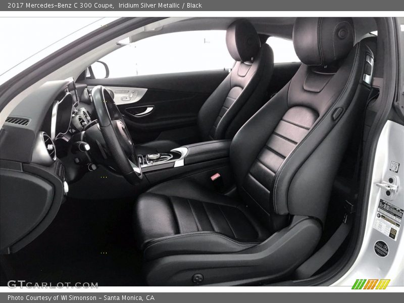 Iridium Silver Metallic / Black 2017 Mercedes-Benz C 300 Coupe