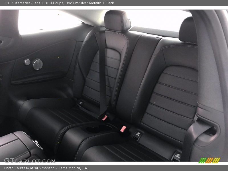 Iridium Silver Metallic / Black 2017 Mercedes-Benz C 300 Coupe