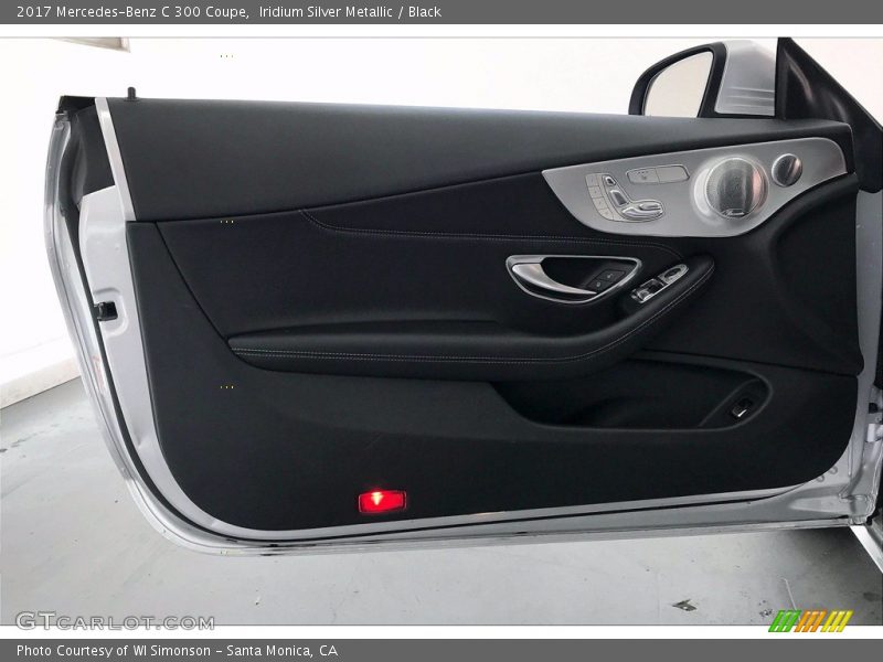 Iridium Silver Metallic / Black 2017 Mercedes-Benz C 300 Coupe