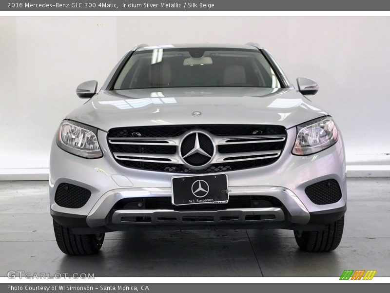 Iridium Silver Metallic / Silk Beige 2016 Mercedes-Benz GLC 300 4Matic