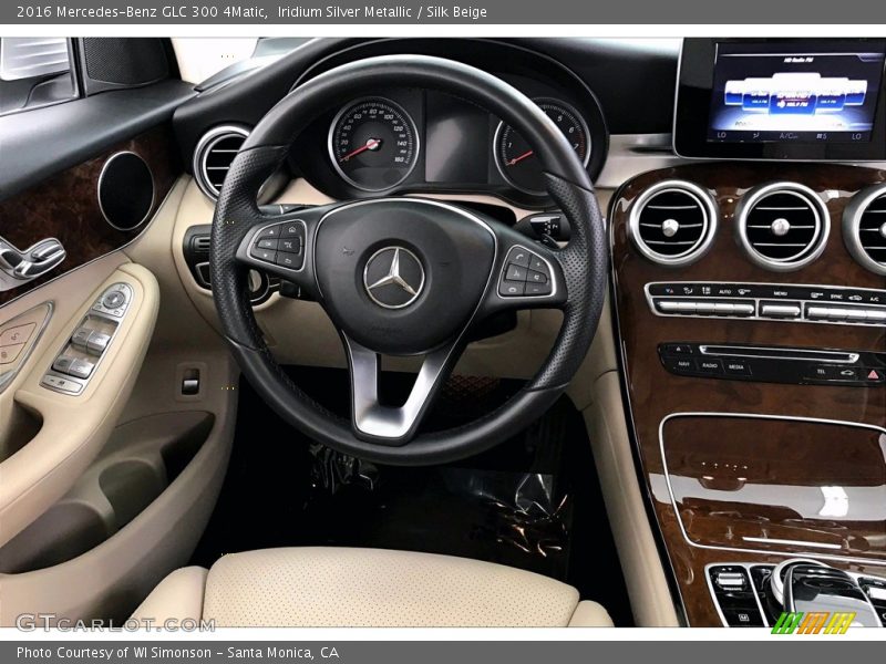 Iridium Silver Metallic / Silk Beige 2016 Mercedes-Benz GLC 300 4Matic
