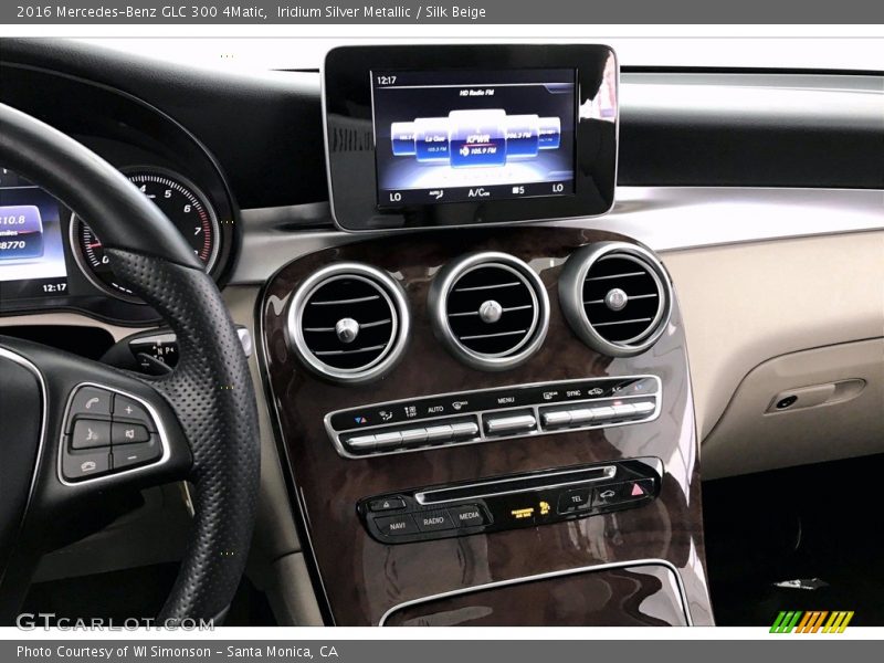 Iridium Silver Metallic / Silk Beige 2016 Mercedes-Benz GLC 300 4Matic
