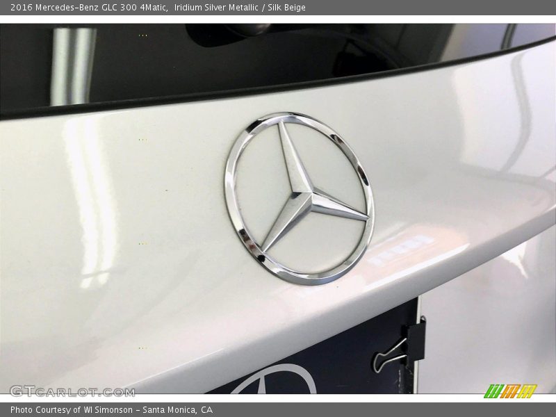 Iridium Silver Metallic / Silk Beige 2016 Mercedes-Benz GLC 300 4Matic