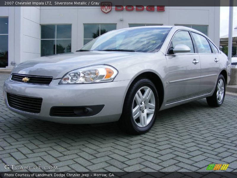 Silverstone Metallic / Gray 2007 Chevrolet Impala LTZ