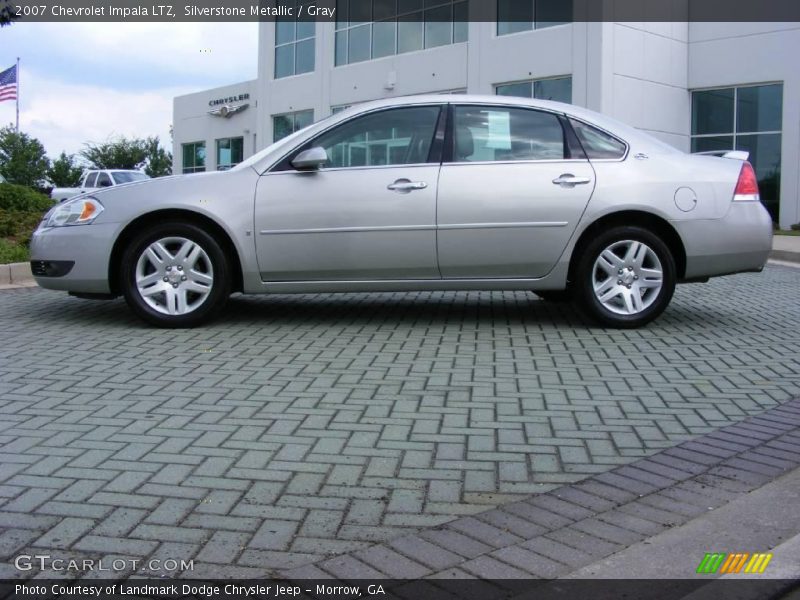 Silverstone Metallic / Gray 2007 Chevrolet Impala LTZ