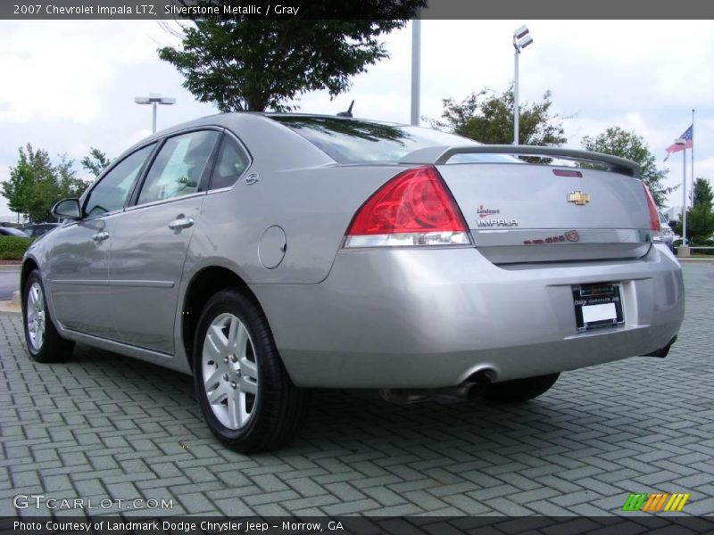 Silverstone Metallic / Gray 2007 Chevrolet Impala LTZ