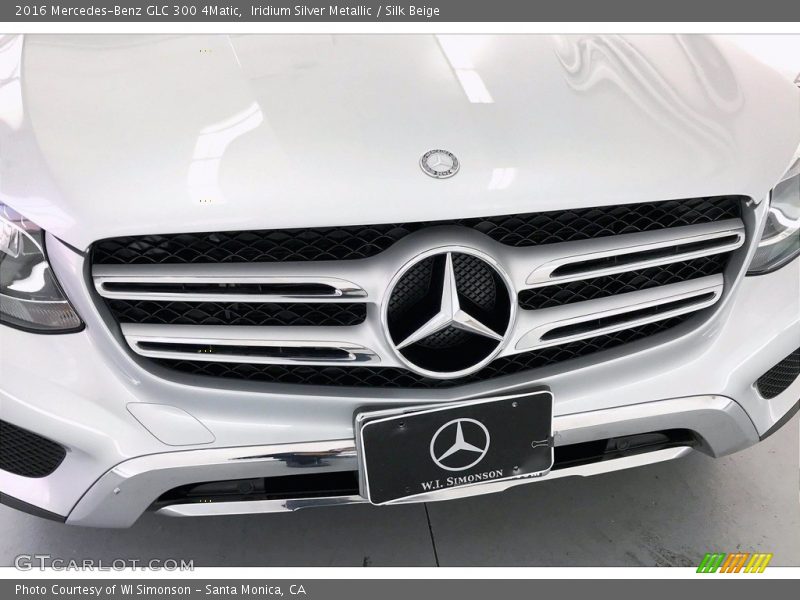 Iridium Silver Metallic / Silk Beige 2016 Mercedes-Benz GLC 300 4Matic