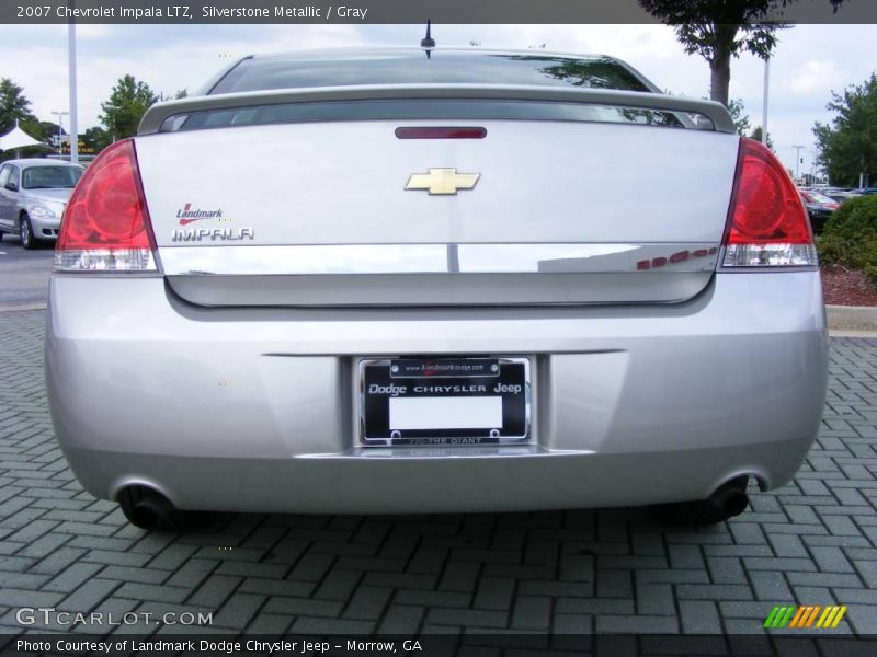 Silverstone Metallic / Gray 2007 Chevrolet Impala LTZ