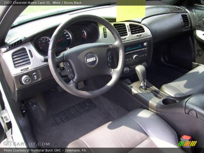 White / Ebony Black 2007 Chevrolet Monte Carlo SS