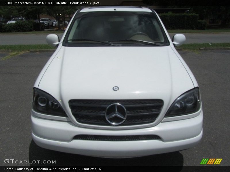Polar White / Java 2000 Mercedes-Benz ML 430 4Matic