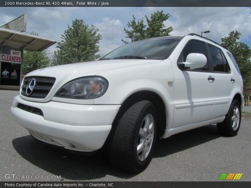 Polar White / Java 2000 Mercedes-Benz ML 430 4Matic