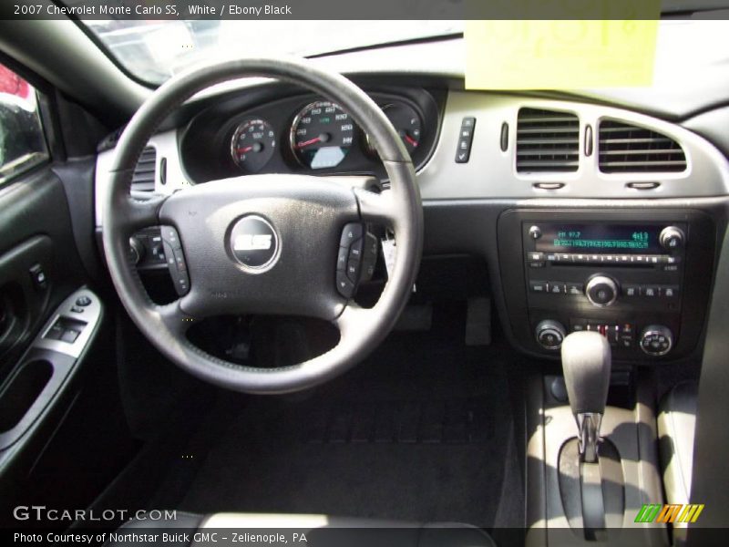 White / Ebony Black 2007 Chevrolet Monte Carlo SS